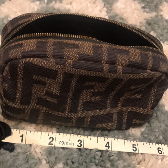 Fendi VTG Zucca Cosmetic Pouch 01 - Picture 5 of 7